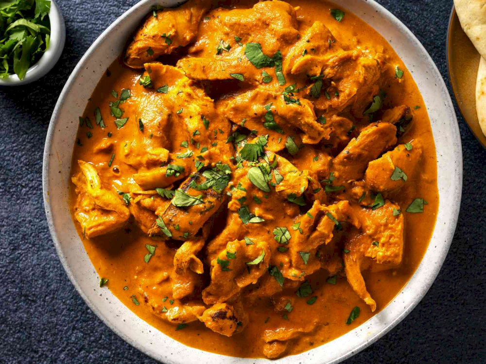 Tikka Masala is best paired with naan or basmati rice. It is often served with a side of pickles or a refreshing cucumber salad